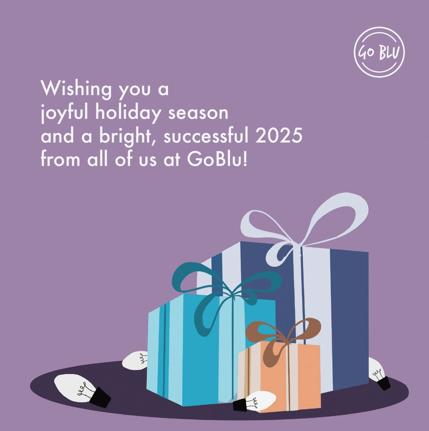 A gift-led greeting with a familiar structure.
